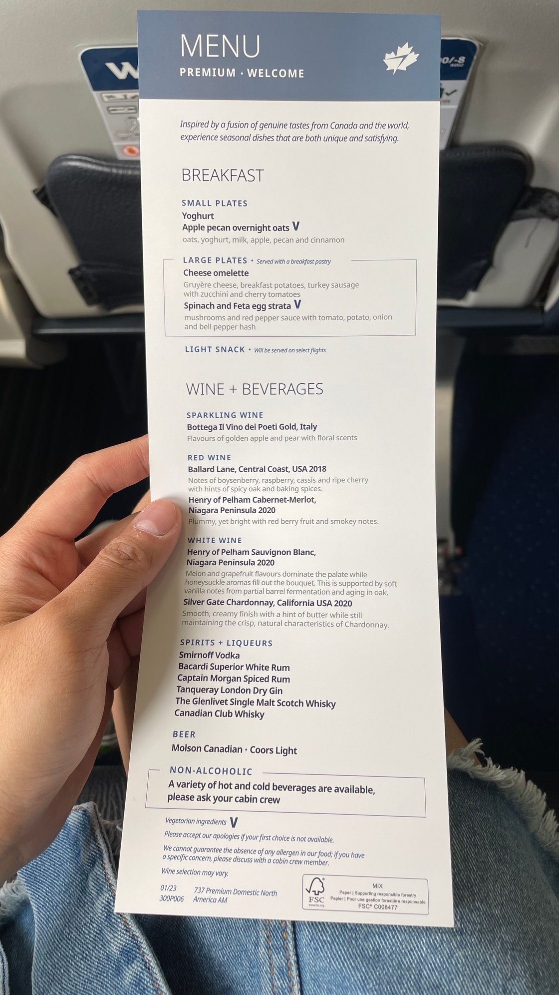 Meals on Westjet flights in J, W, and Y cabins Page 11 FlyerTalk Forums