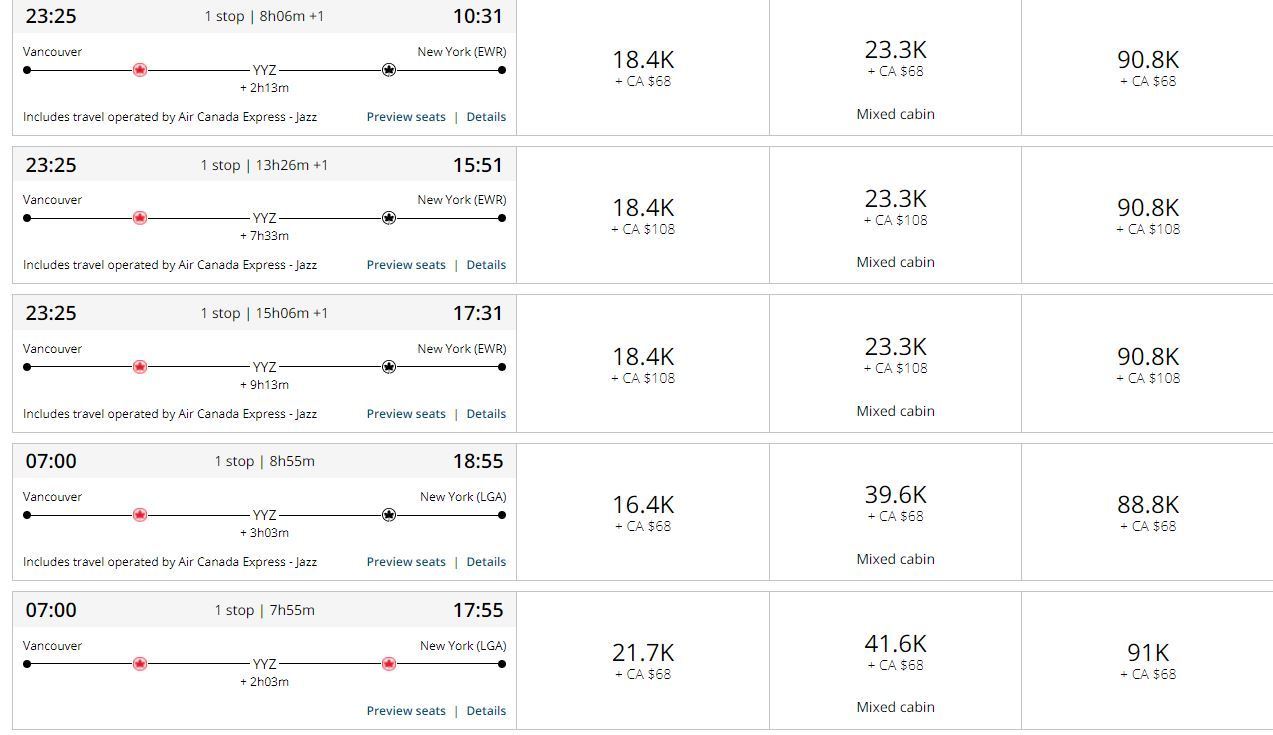 Why is Air Canada charging a partner booking fee for Air Canada Express