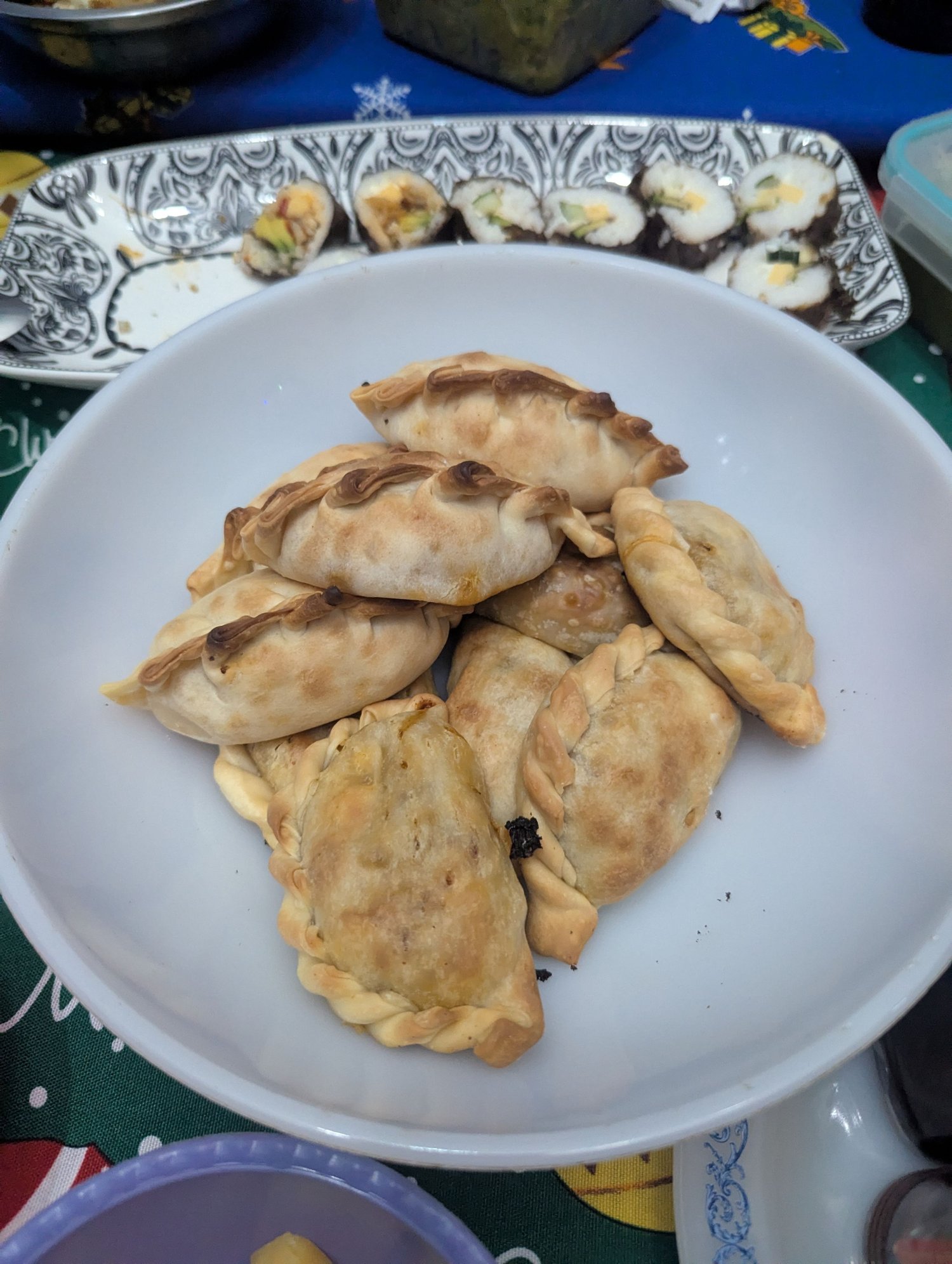 No,  not all for me.  Yes, homemade, in someone else's house.
