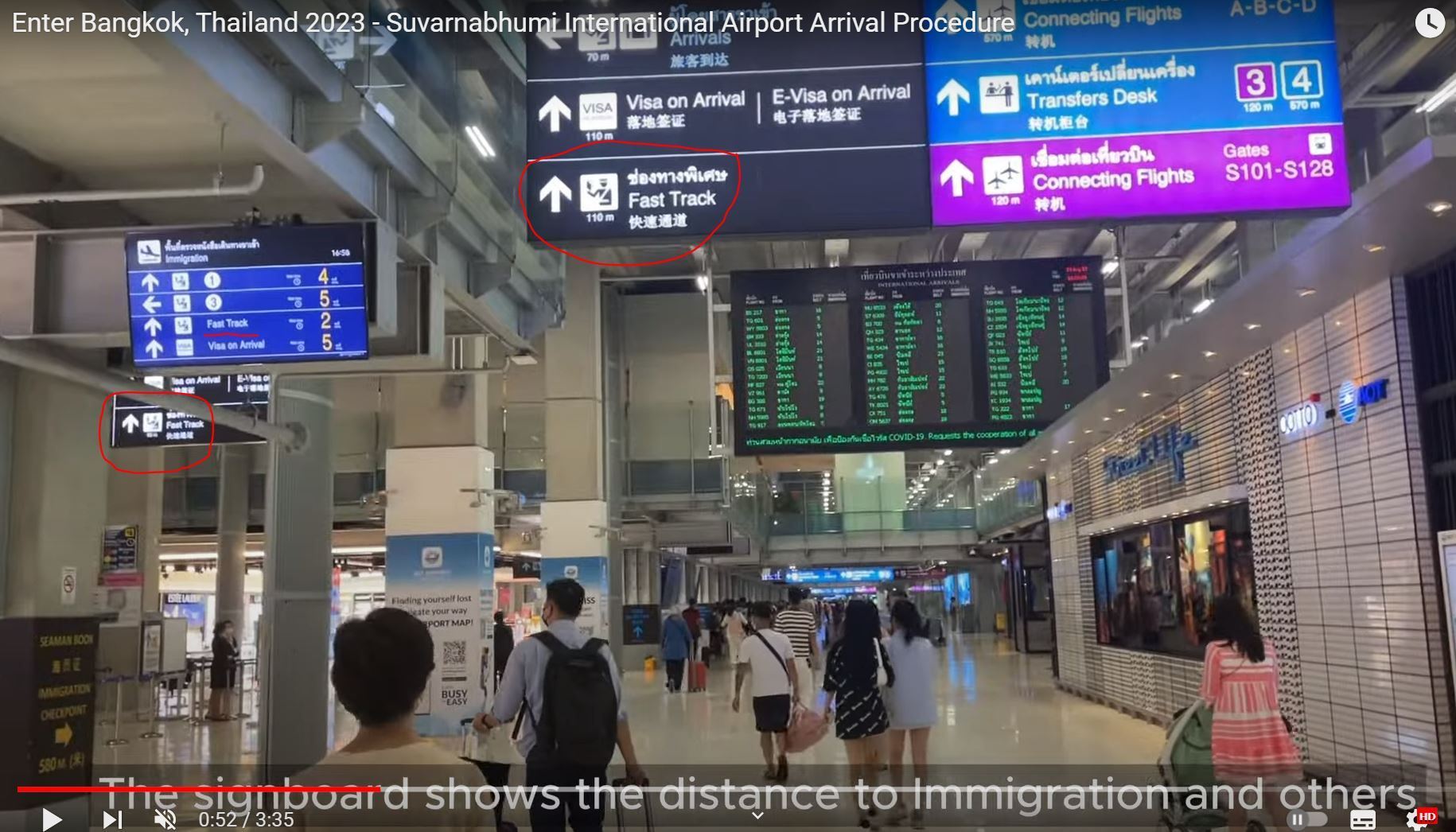 Fast-Track Immigration Service, Bangkok Suvarnabhumi Airport 2024