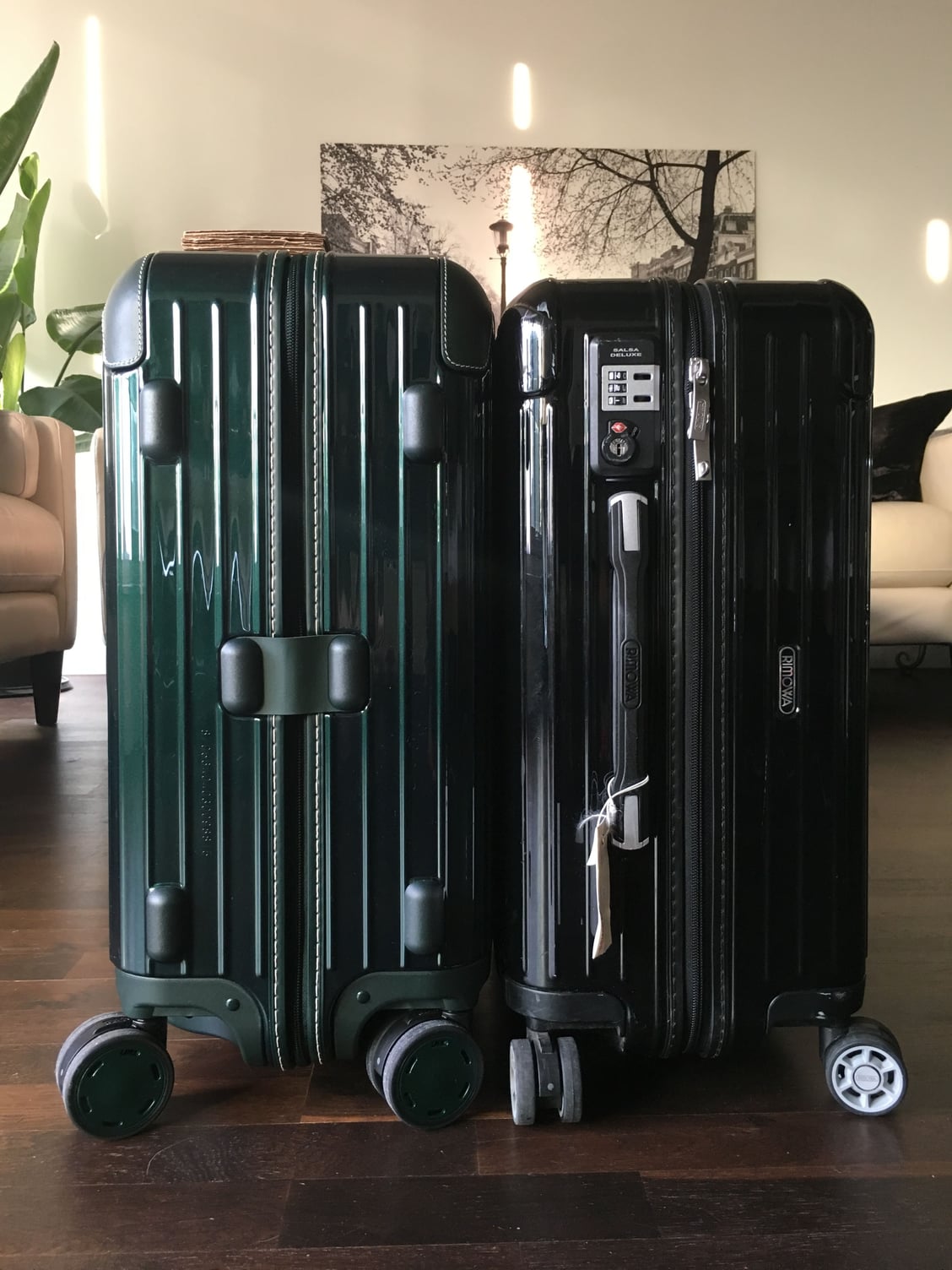 Rimowa Classic Flight Cabin Trolley & Topaz Attache Case 2 Set