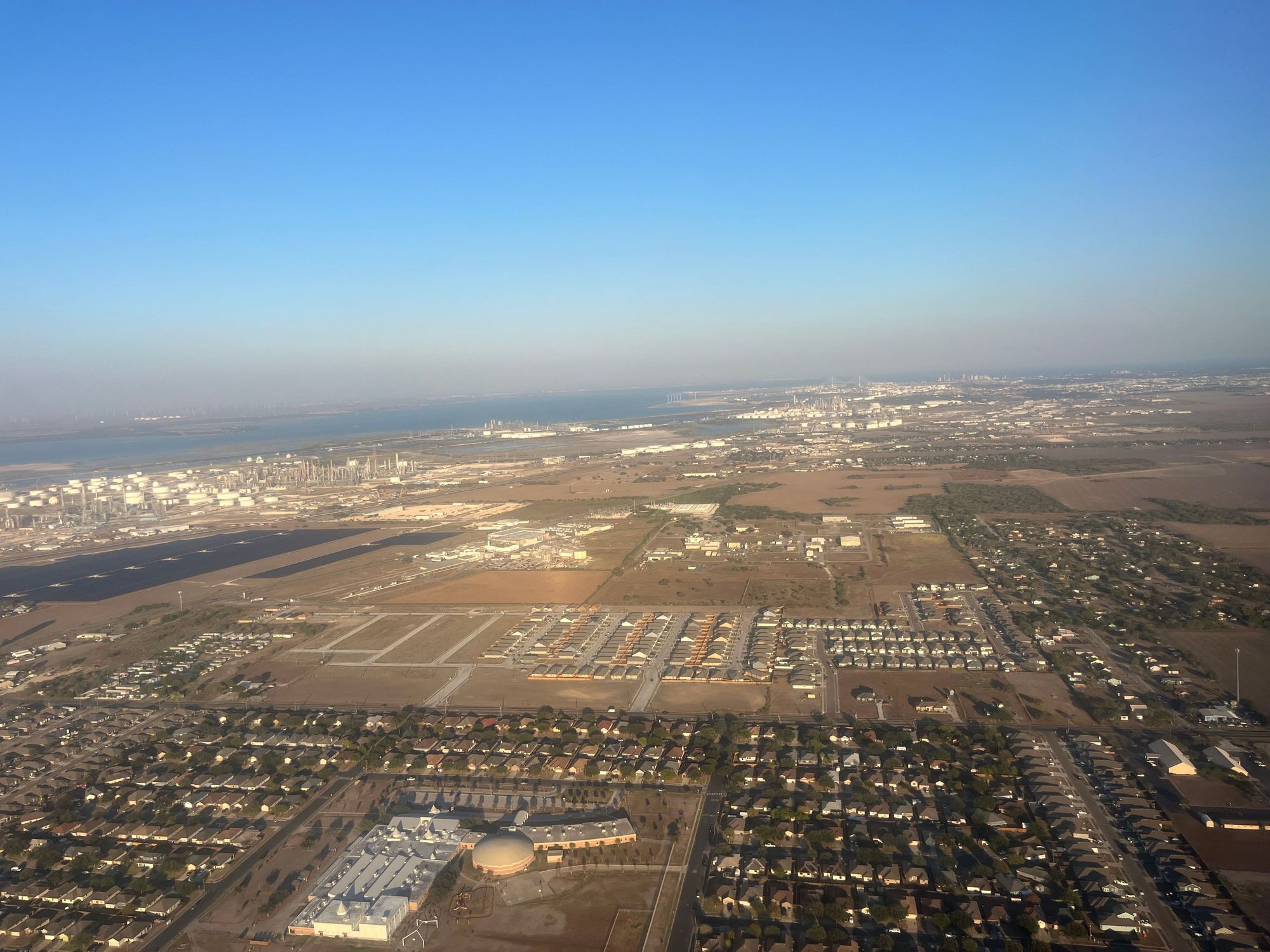 Landing at Corpus Christi