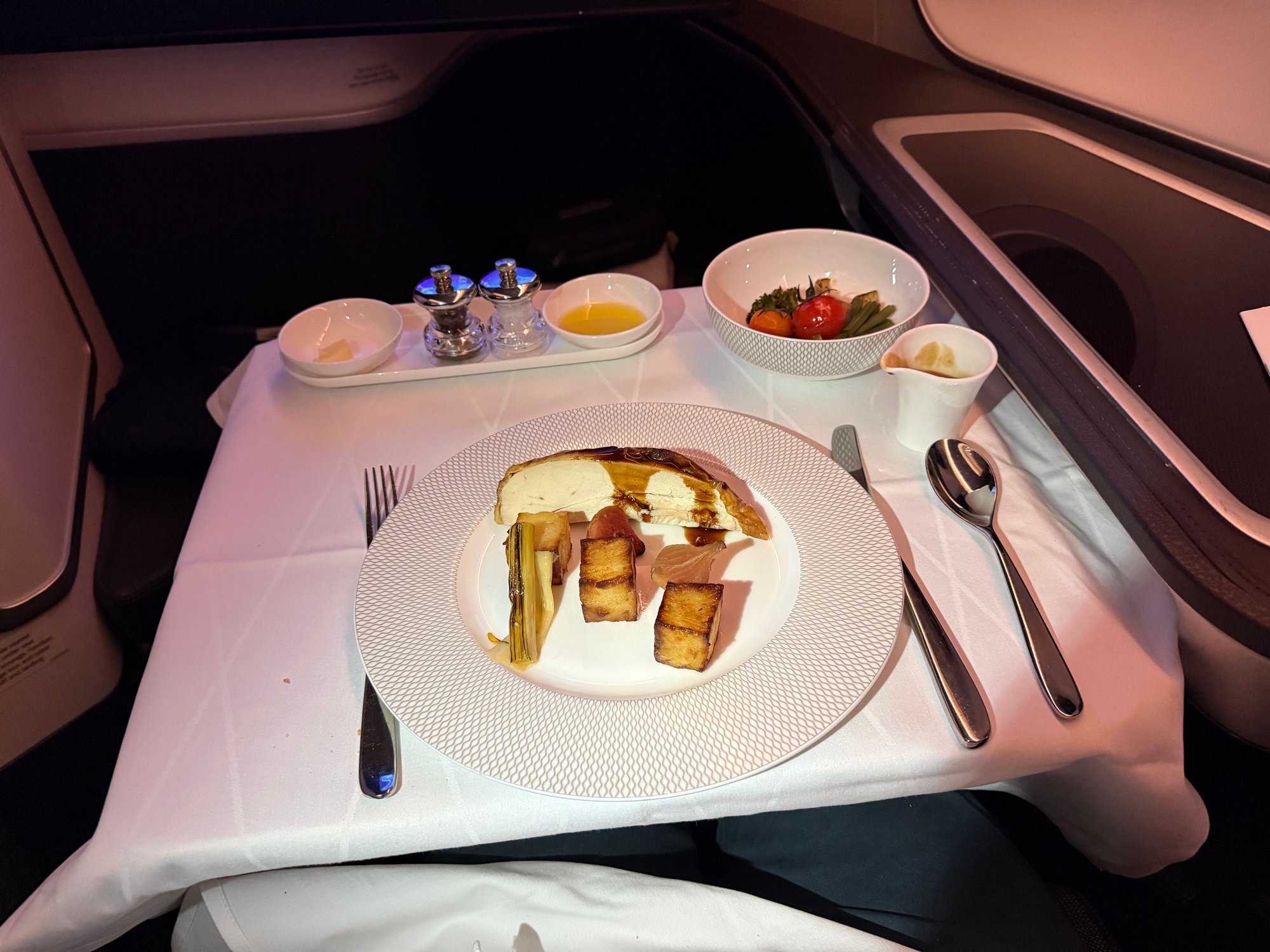 Herb stuffed roasted chicken, not bad