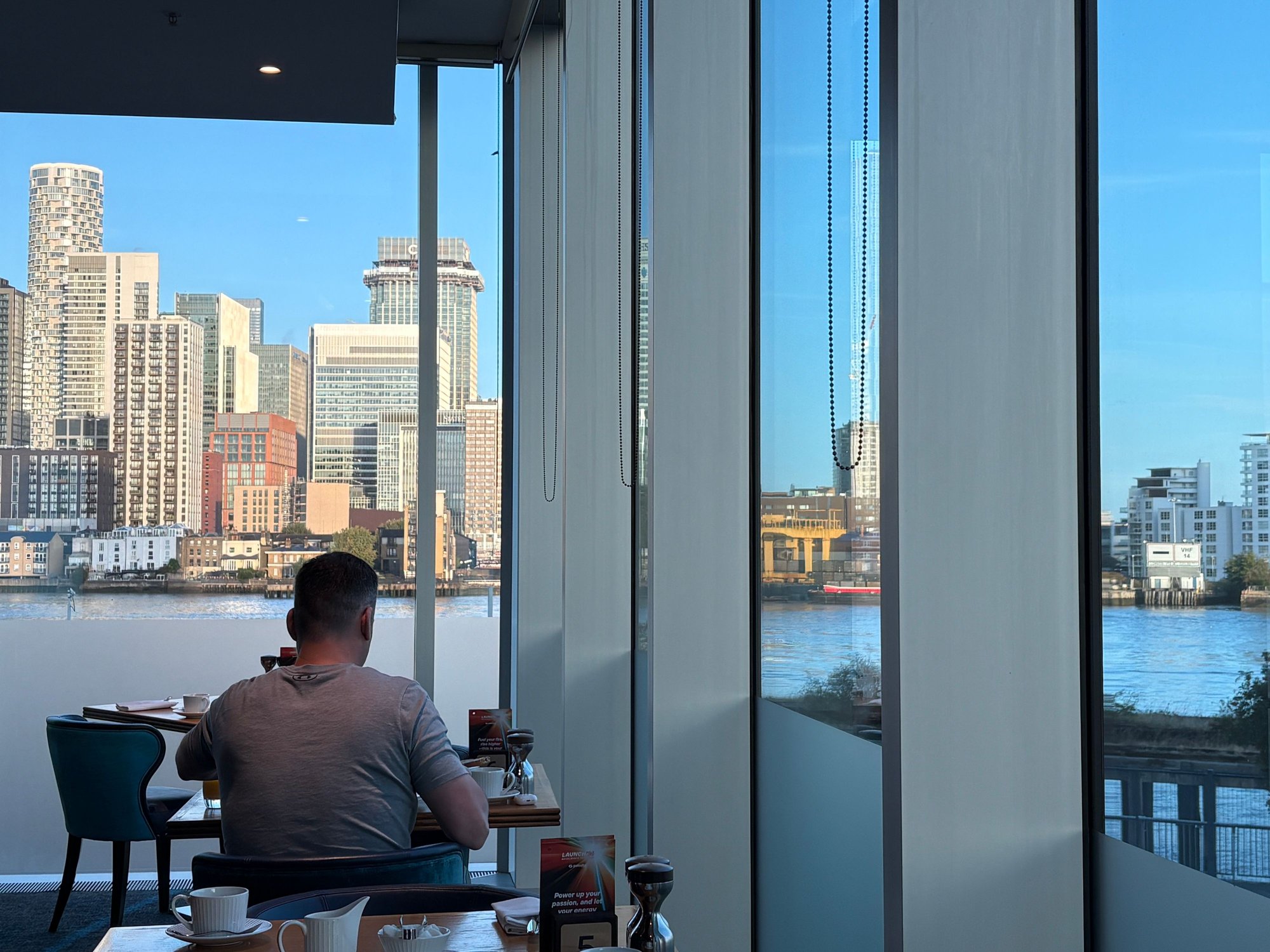 Is it a conference buy out? .... At breakfast in the main venue ... what do we see at every table