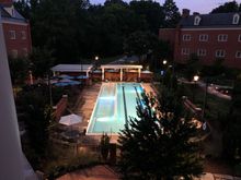View of pool