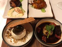 A range of sharing plates as starters