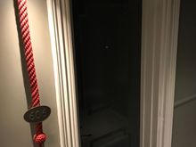 The door to the suite, "you rang milord?"