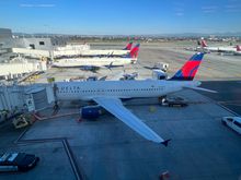 N368NW, our ride up to LAS.  I’d flown the same plane last year on SLC-DFW returning from my Halloween MR