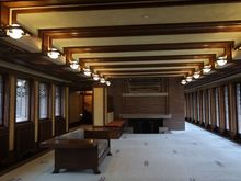 Robie House interior