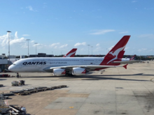 View of pushback at SYD