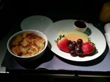 Hot Breakfast - UA F HNL-IAH before landing