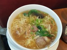 Noodles made to order in MNL lounge