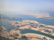 View from rm 5505 at Conrad Abu Dhabi Etihad towers ( jr suite upgrade)