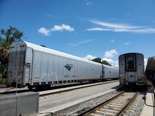 Some of the cargo coaches