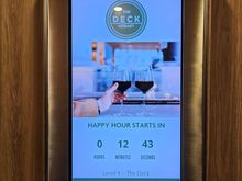 Happy Hour promotion