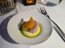 Amuse bouche - tasted/texture beef like?