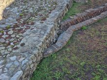 Some old walls and sewer