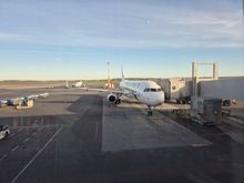 Last flight of the trip to ZRH