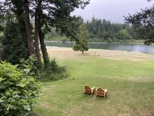 View of Rogue River from River House