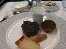 Grilled tenderloin of beef.  