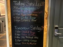 Daily activities list