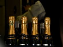 Champagne presented