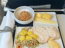 A generous portion of chicken.