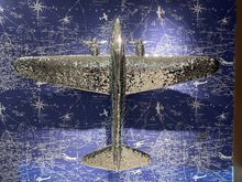 Tasteful Aviation decor from the entrance next to the elevators up to the lobby. 