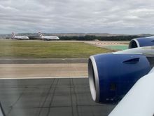 Either LEH or LEI also has the flight deck window shades removed. I took this at MAD this AM
