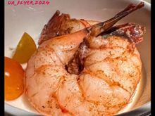 Shrimp appetizer was excellent but salad was not worth taking the photo.