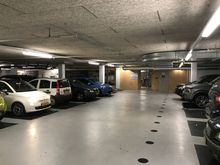 Level B-1, direct access to the hotel is still under construction