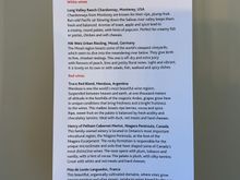 Intl wine list for April