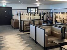 rear seating  area