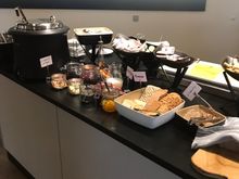 Breakfast offering.