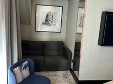 Alcove with sofa