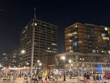 Evanston at Night. 
