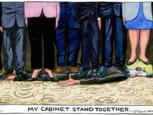 Theresa May getting cabinet support for her Brexit plan