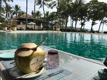 I just settled for the fresh coconut instead