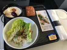 Terrible presentation but there were ‘fresh’ Hamburg shrimp covering under the lettuce 🥬. 

So, it’s official now, from recent sampling that LH have halved the size of the J bread 🙄
Obviously by popular demand & entirely driven by customer feedback 🤣