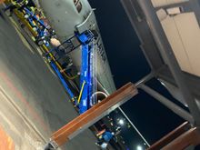 No jetbridge at CTG airport. 