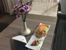 Some fruits and sweets what you get also at breakfast buffet in kids corner 😁