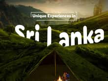 unique experience in sri lanka
