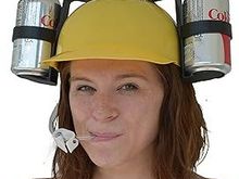 Beer helmet