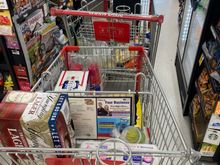 Just a couple carts of items