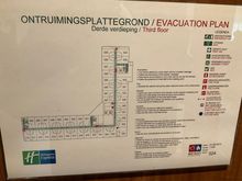 Floor plan of level 3 Rooms in the upper L face Delftsestraat (north / west) Rooms in the lower L face Weena (south / east)