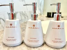 HARNN toiletries by IC Beppu exclusive dispensers