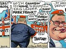 
... on Mark Francois, the Brexit ultras' champion