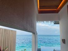 View from entry door to villa 511, entry to room off to right 