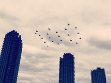 Agree with the Barbican comment. It looked they were only must missing the towers from Aldersgate Street. 