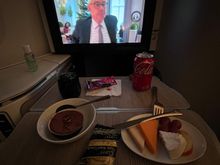 Cheese and desert course